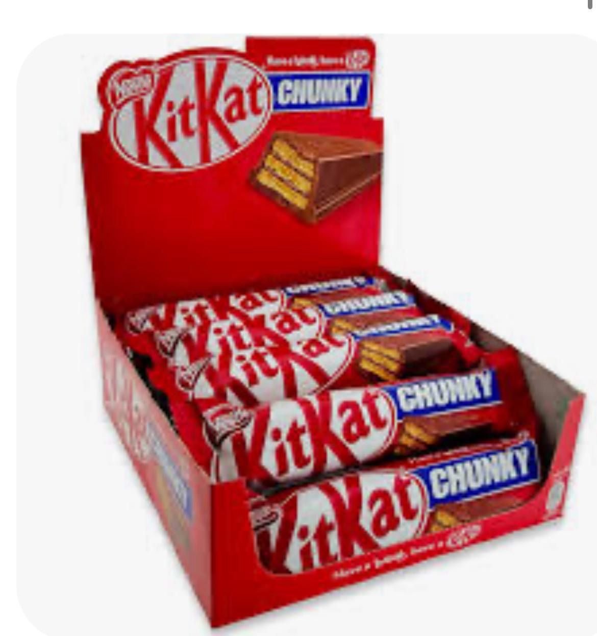 3x Kitkat chunky 12x38g  BBE 31/01/26 Non uk stock/ingredients_0