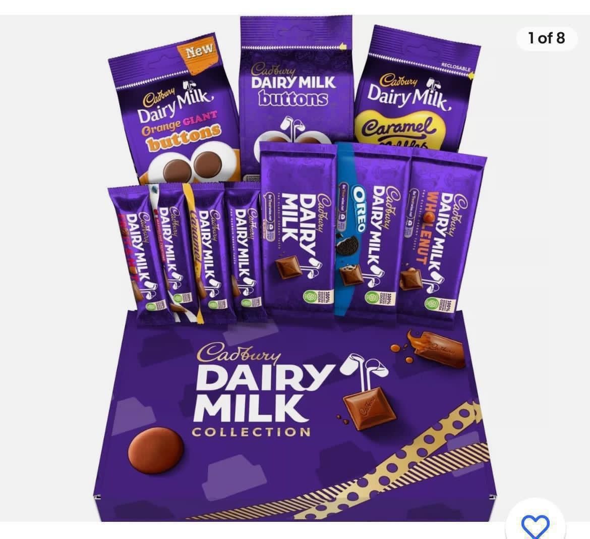 2x Cadbury mixed gift box  836g BBE 28/10/25 _0