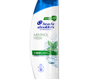 Shampooing antipelliculaire Head&Shoulders – Menthol Fresh – 300ml_0