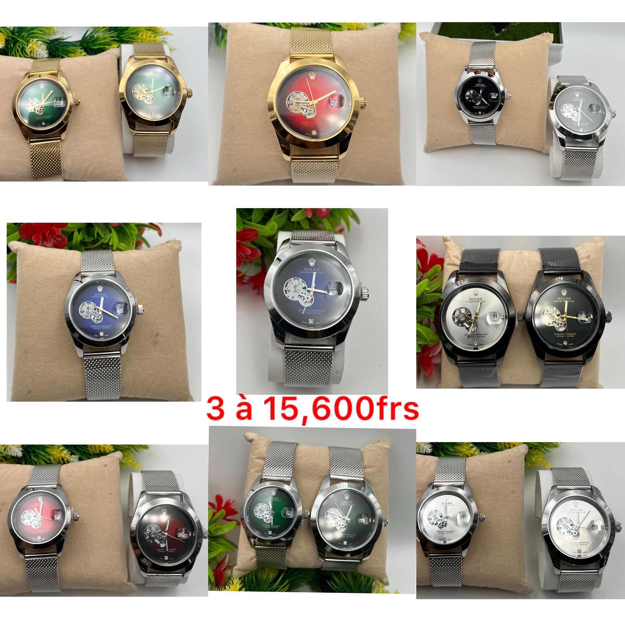 Montres Rolex et Calvin Klein_1