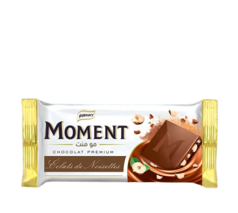 Chocolat au lait Moment – Praline éclats de noisettes – 100g_0
