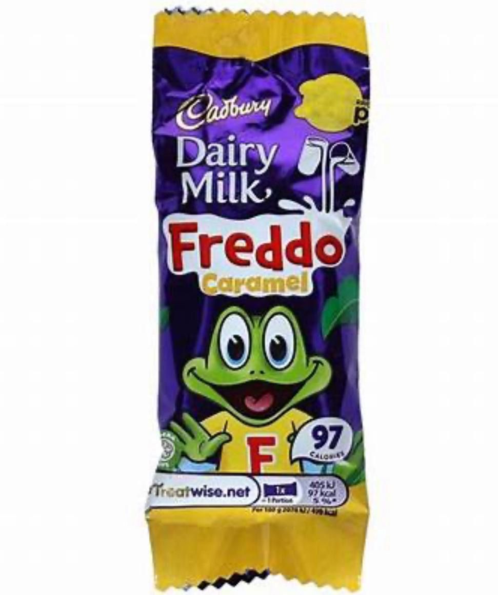 2x Cadbury Freddo caramel WIP bars not individually barcoded 60x19.5g  BBE 21/10/25 _0