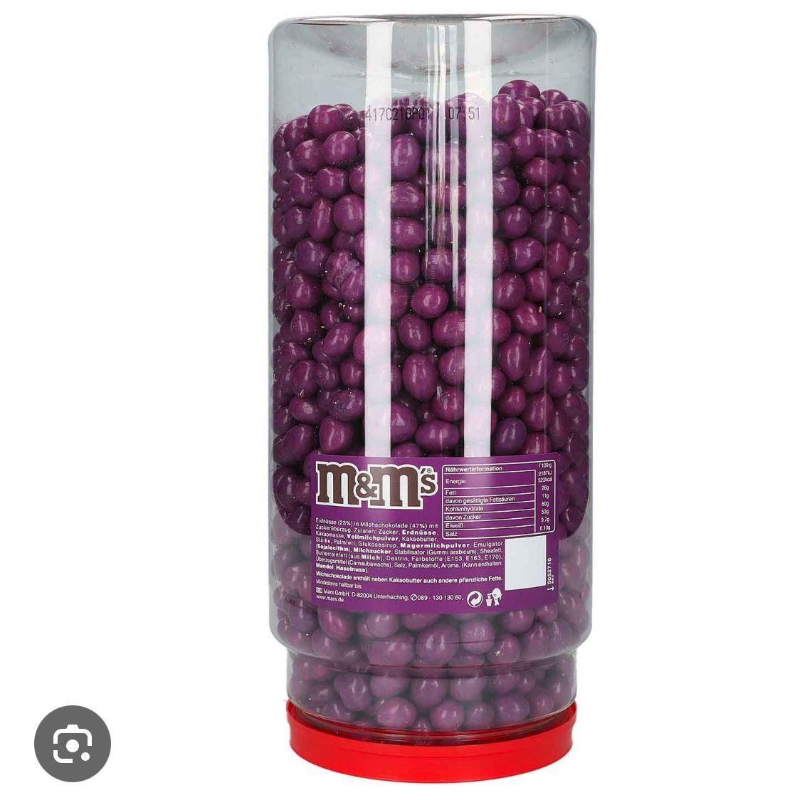 M&M peanut purple cartridge 4kg BBE 26/10/25 _0