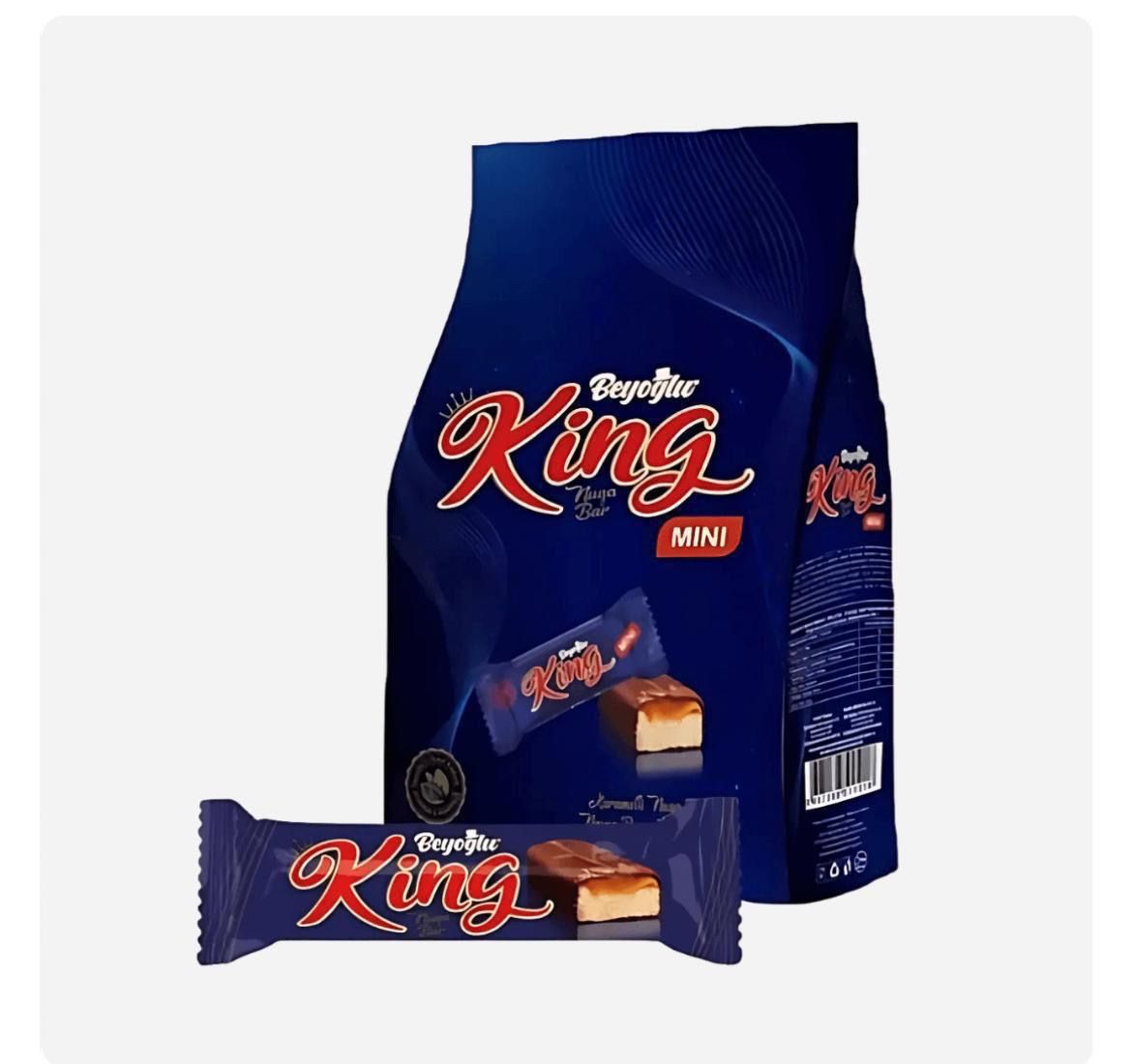 2x King milk choc coated nouga bar with caramel 12x140g  BBE 12/04/26 _0