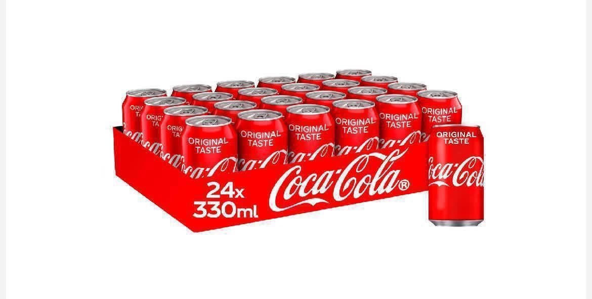 2x Coke regular Irish stock 24x330ml  BBE 03/26  £12.00 plus a case_0