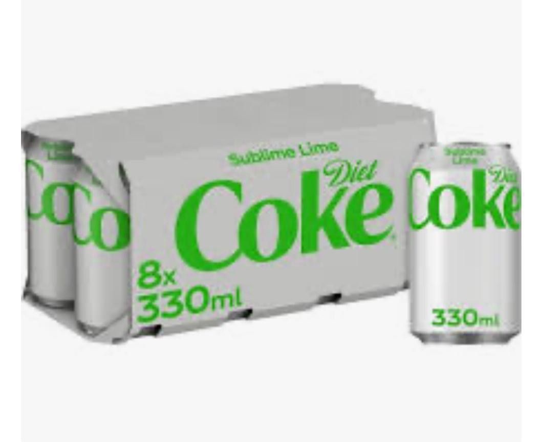 4 x Diet Coke sublime  3x8x330ml  BBE 31/10/25  £5.4 plus a case_0