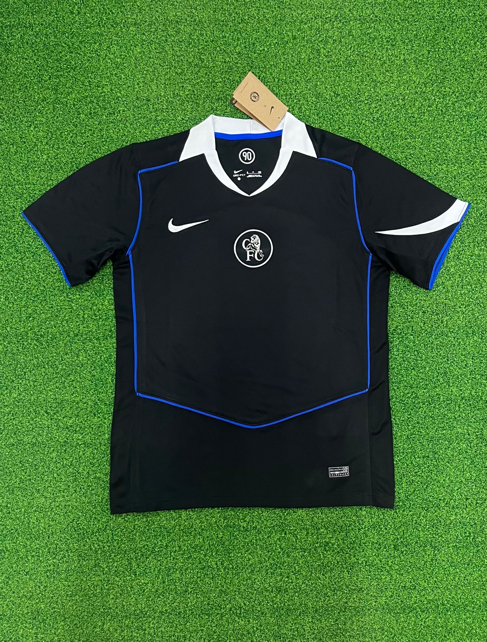 Chelsea 2025/26 Third Shirt (Black / Blue / Silver)_9