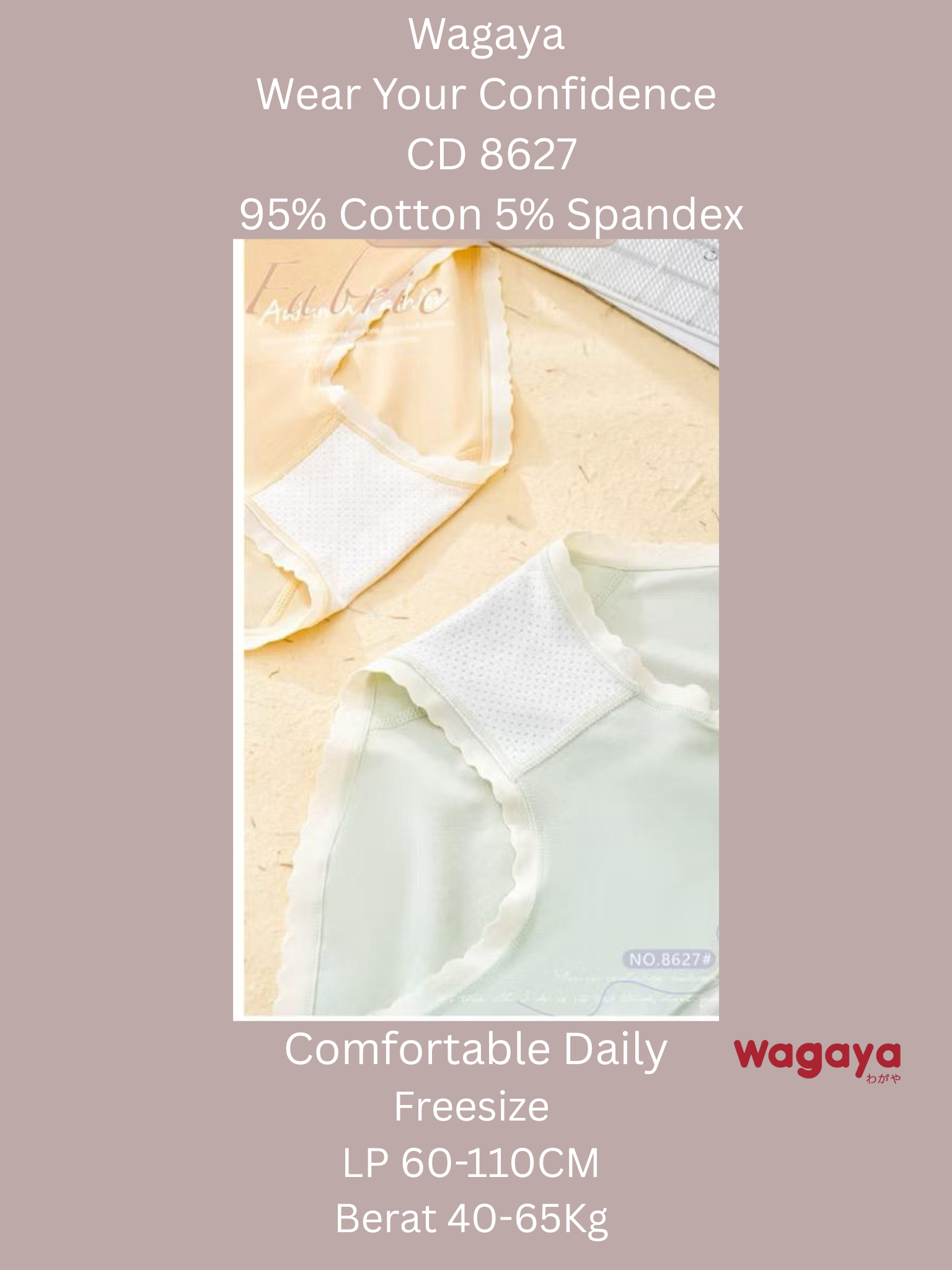 Buraja Cd Basic Super Soft Baby skin Cat 8627 Freesize _2