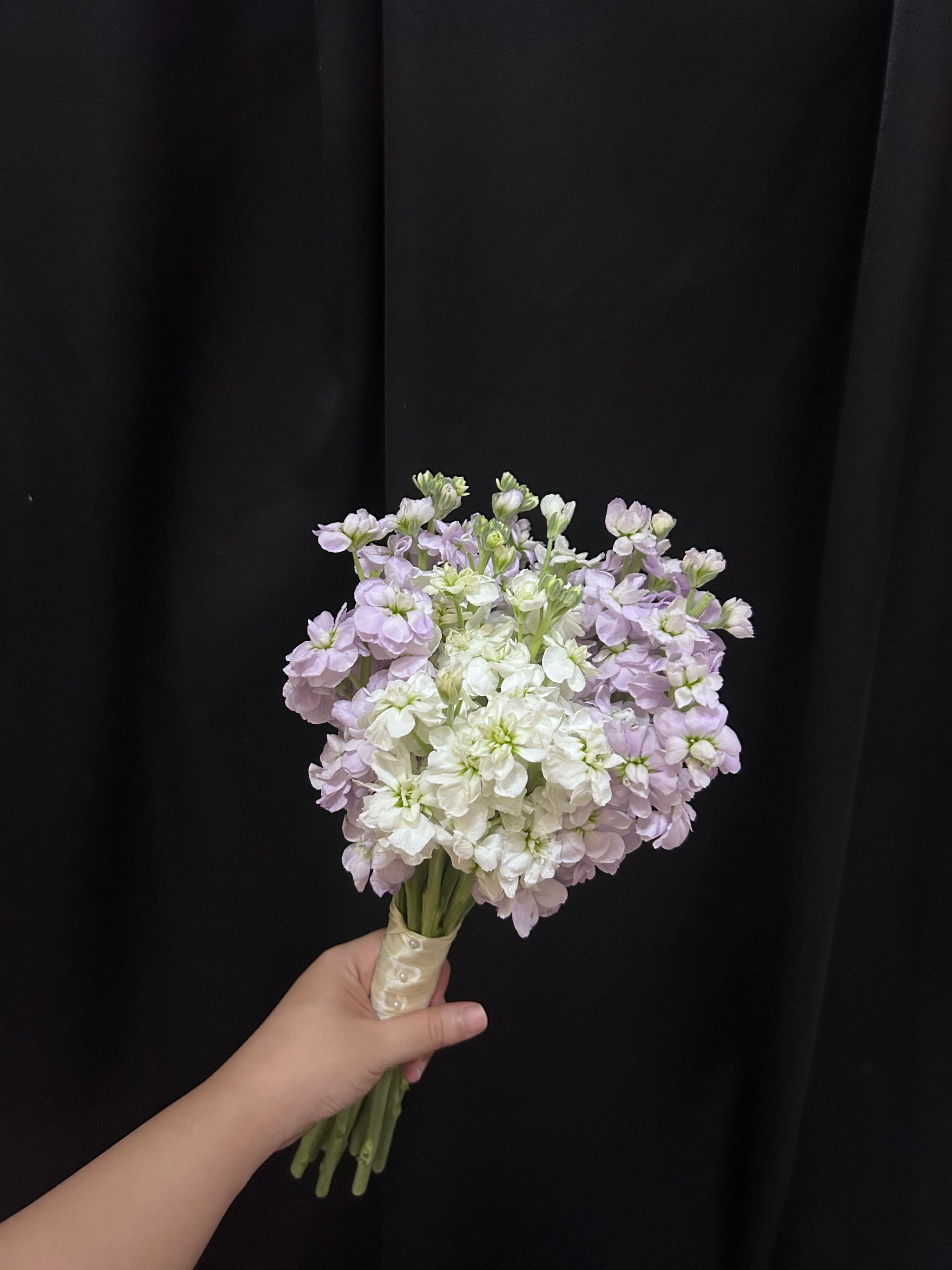 Pure Lavender Bridal Bouquet_0