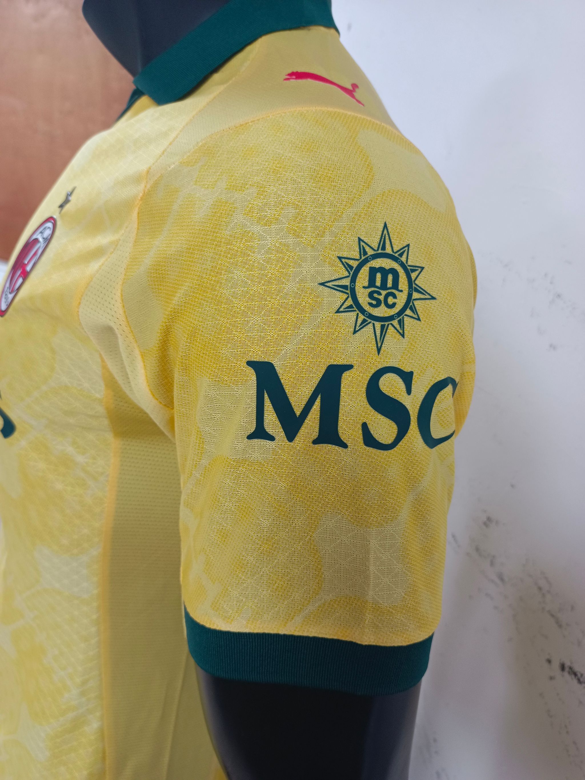 AC Milan 2025/26 Third Shirt (Yellow / Green / Red)_1