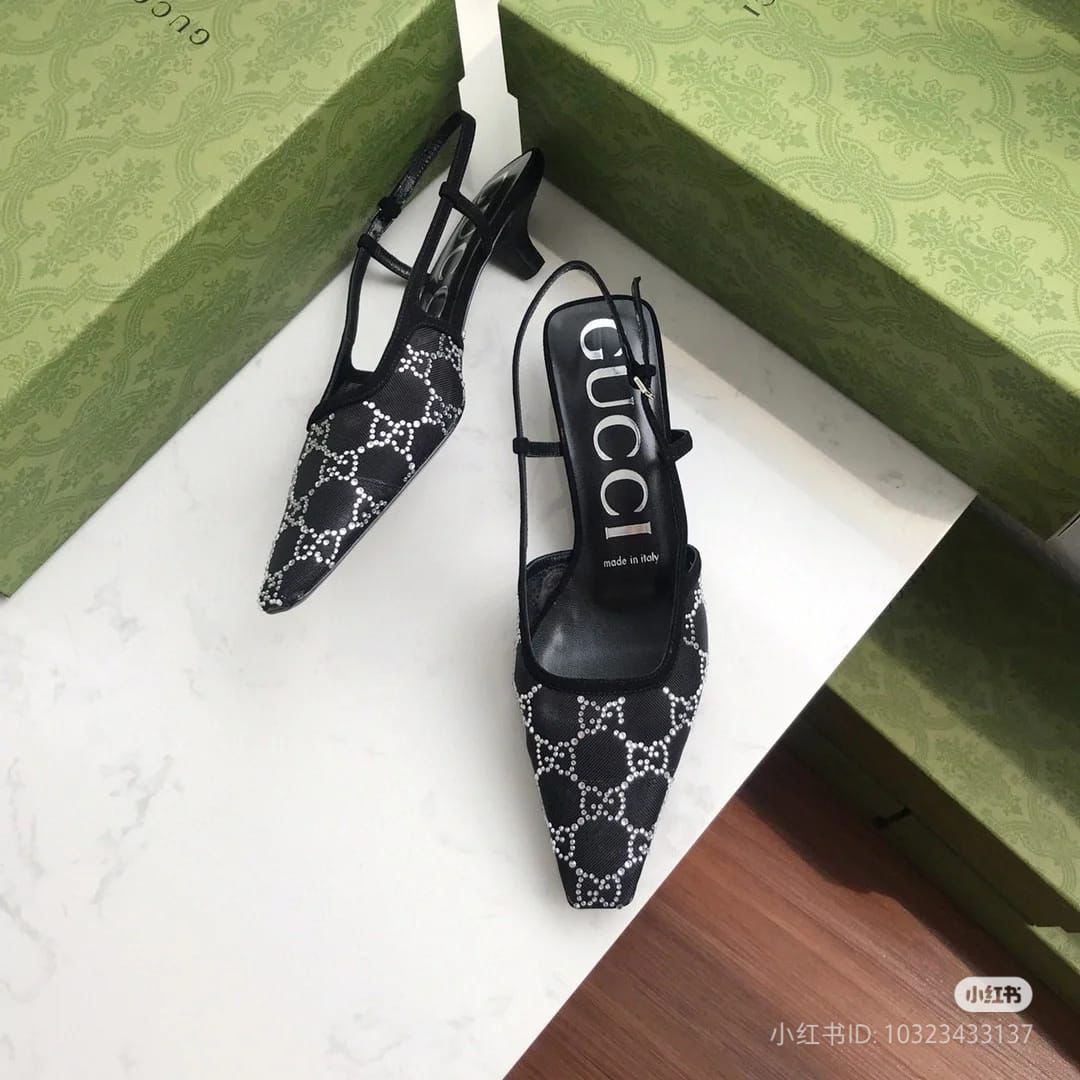 Gucci Half Shoes - Black_0