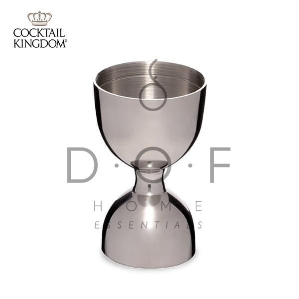 COCKTAIL KINGDOM LEOPOLD JIGGER 1OZ / 2OZ STAINLESS STEEL_0