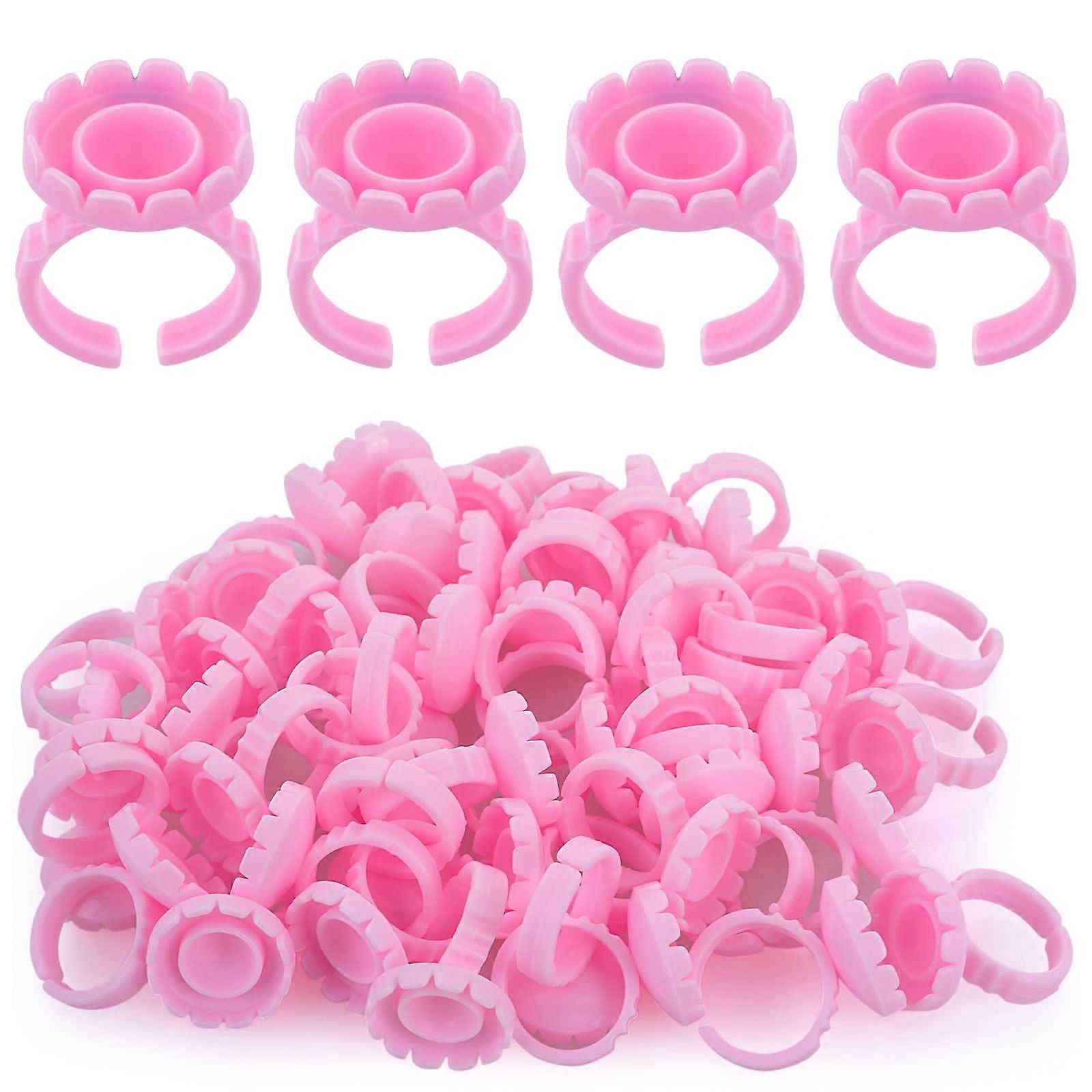 Ring For Eyelash Glue Bag 100Pcs_0
