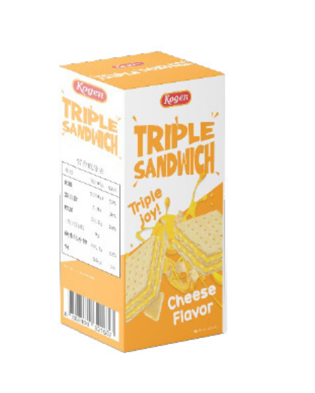 Kogen Triple Sandwich Cheese 126G_0