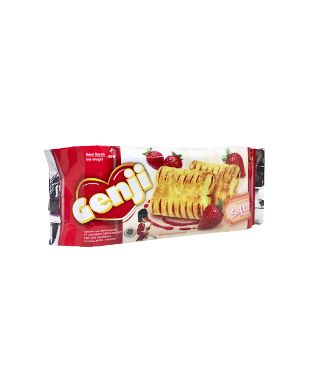Genji Soft Strawberry Pie 85G X 24 (1 Carton)_0