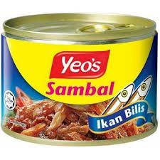 Yeo's Sambal Ikan Bilis 160G X 1 X 24 (1 Carton)_0