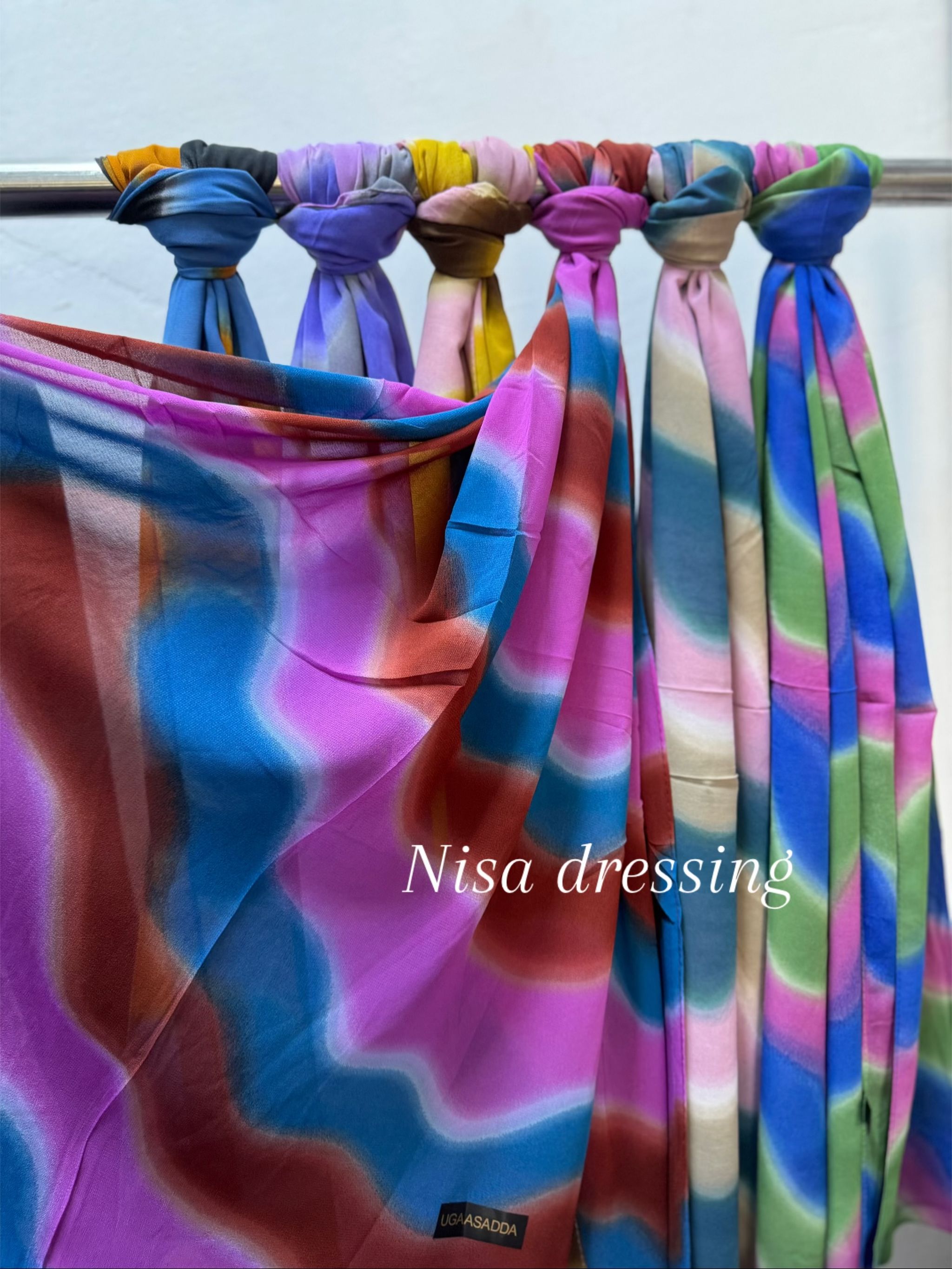 Mousseline multicolore _0