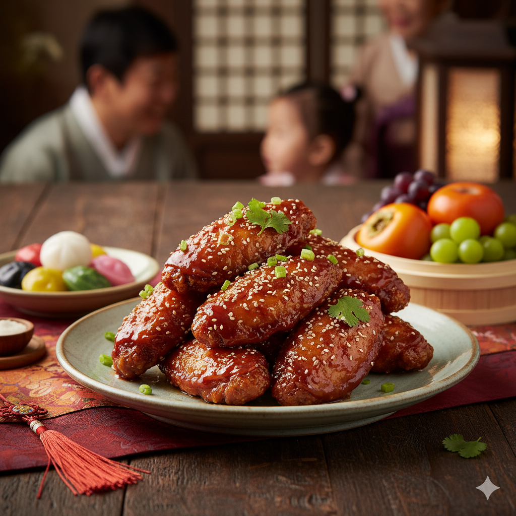 Korean Fried-Style Chicken Wings_4