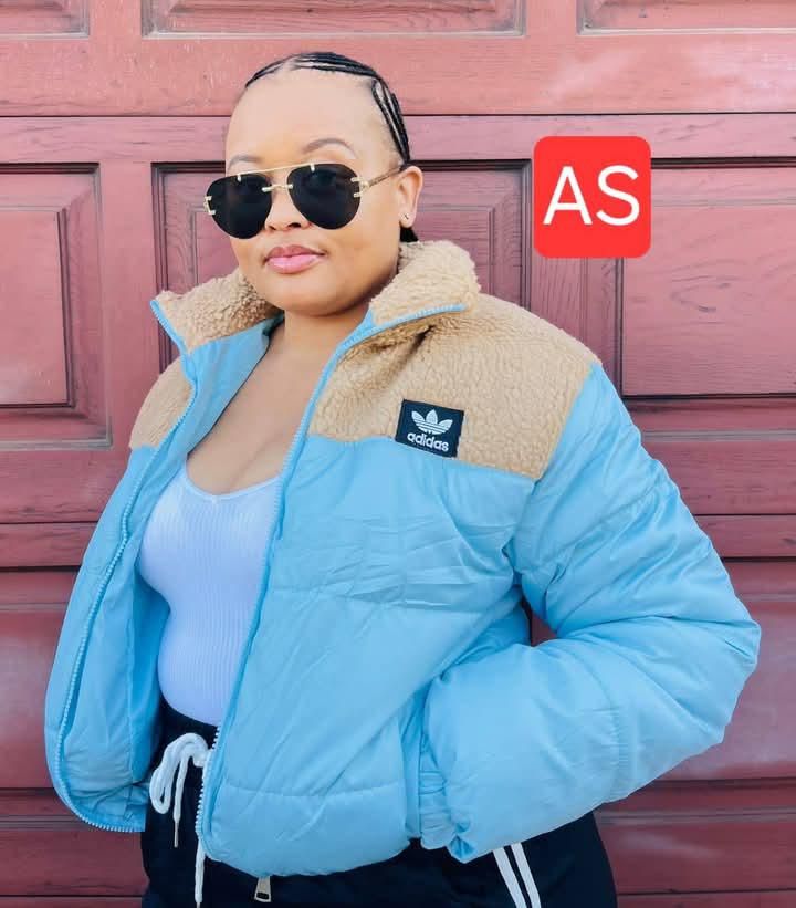 Two-Tone Sherpa Collar Puffer Jacket_3