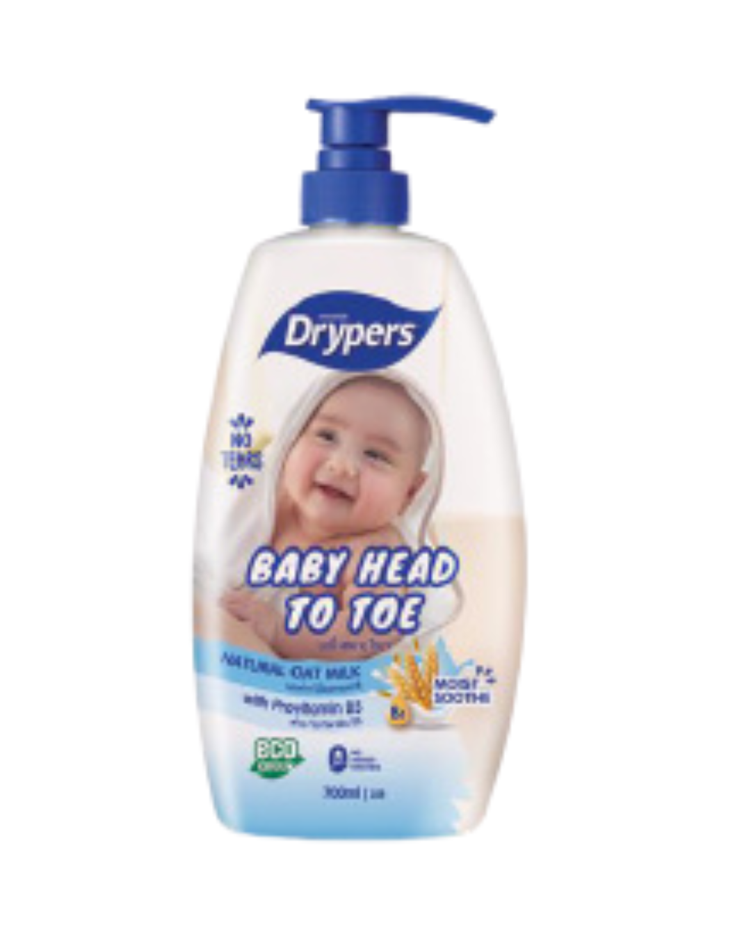 Drypers Baby Head To Toe Original 650ML _0