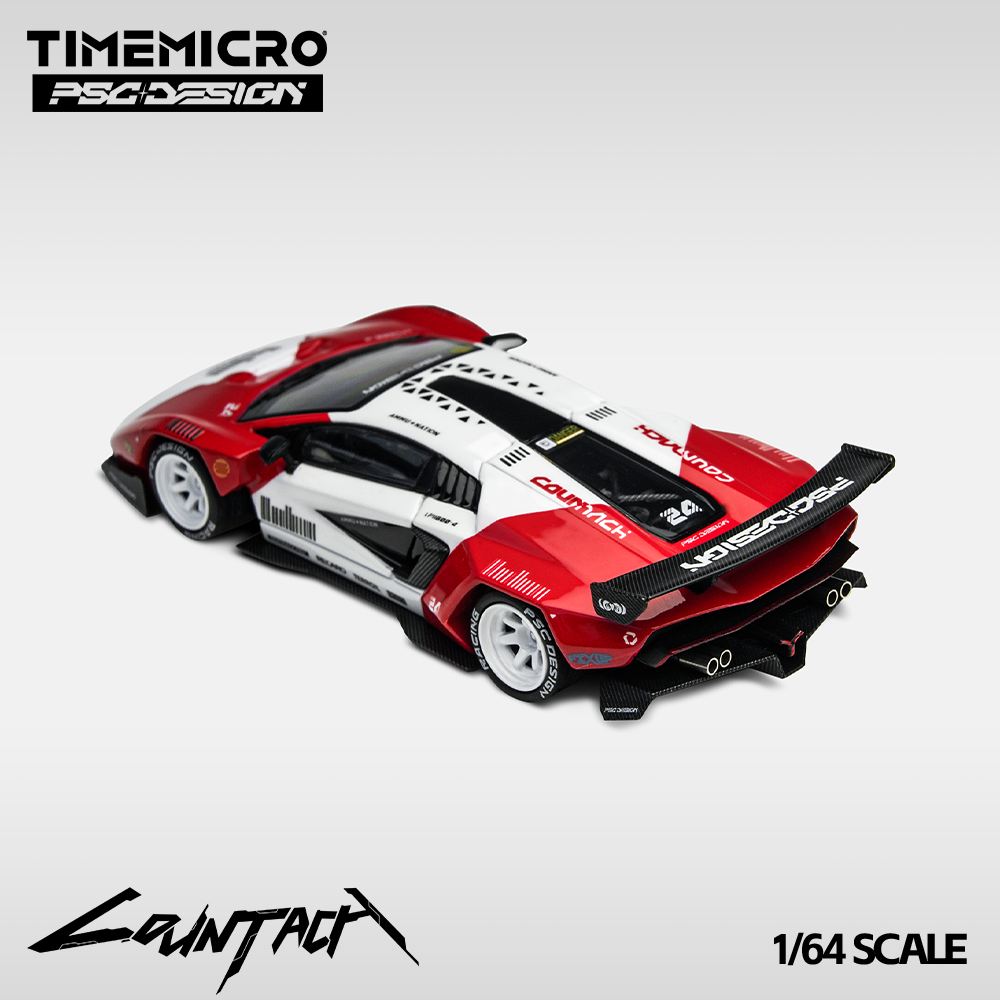 TIME MICRO MODEL 1/64 LAMBORGHINI COUNTACH PSC DESIGN - MARLBORO_9