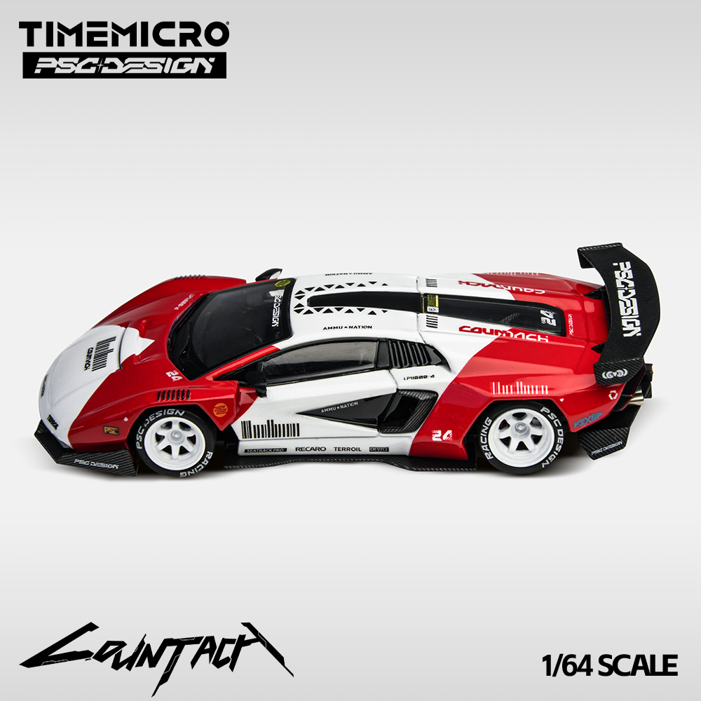 TIME MICRO MODEL 1/64 LAMBORGHINI COUNTACH PSC DESIGN - MARLBORO_6
