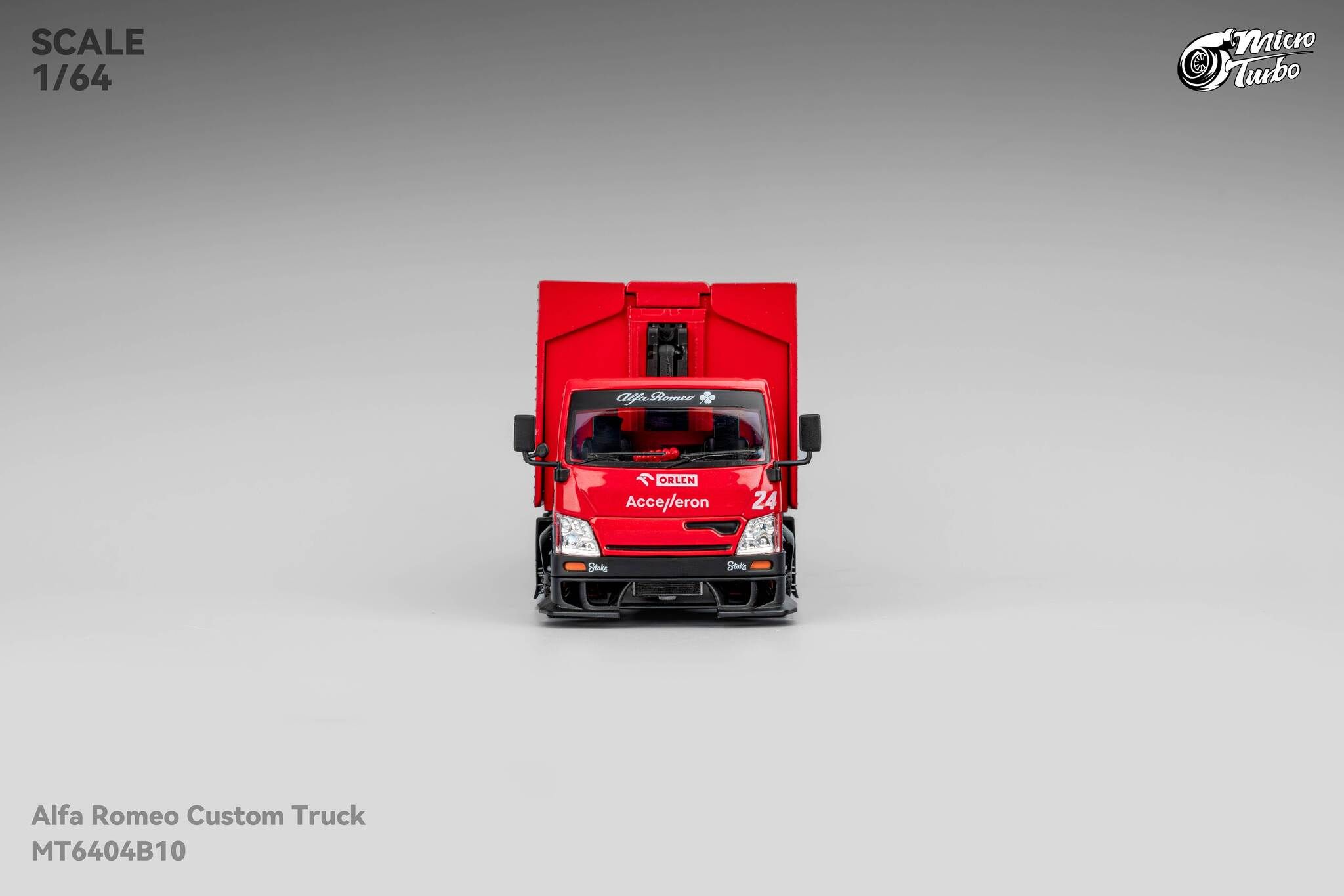 MICRO TURBO MODEL 1/64 CUSTOM TRUCK - AR RED_6