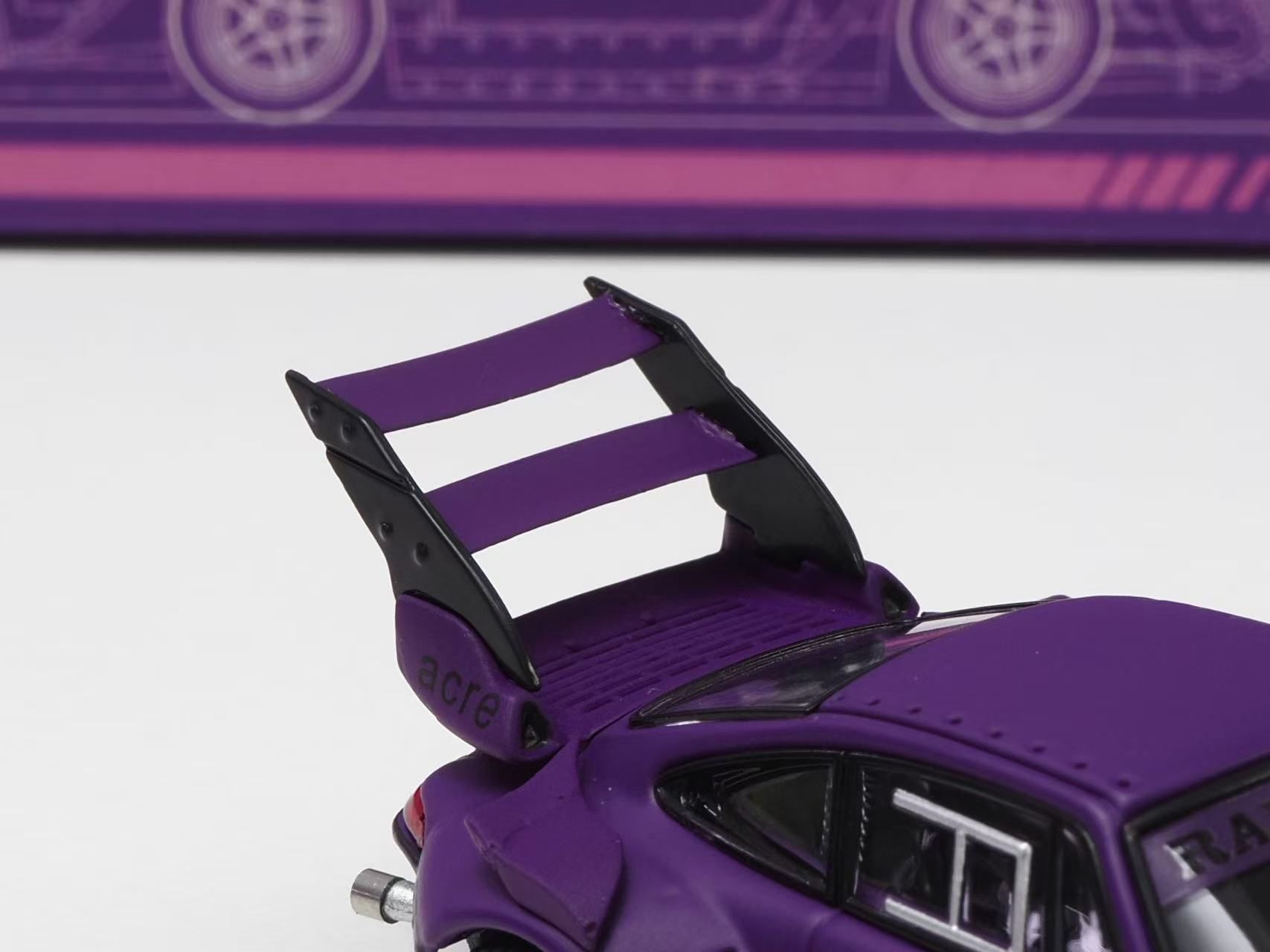 MODEL MODEL 1/64 PORSCHE RWB 993 ROTANA PURPLE_0