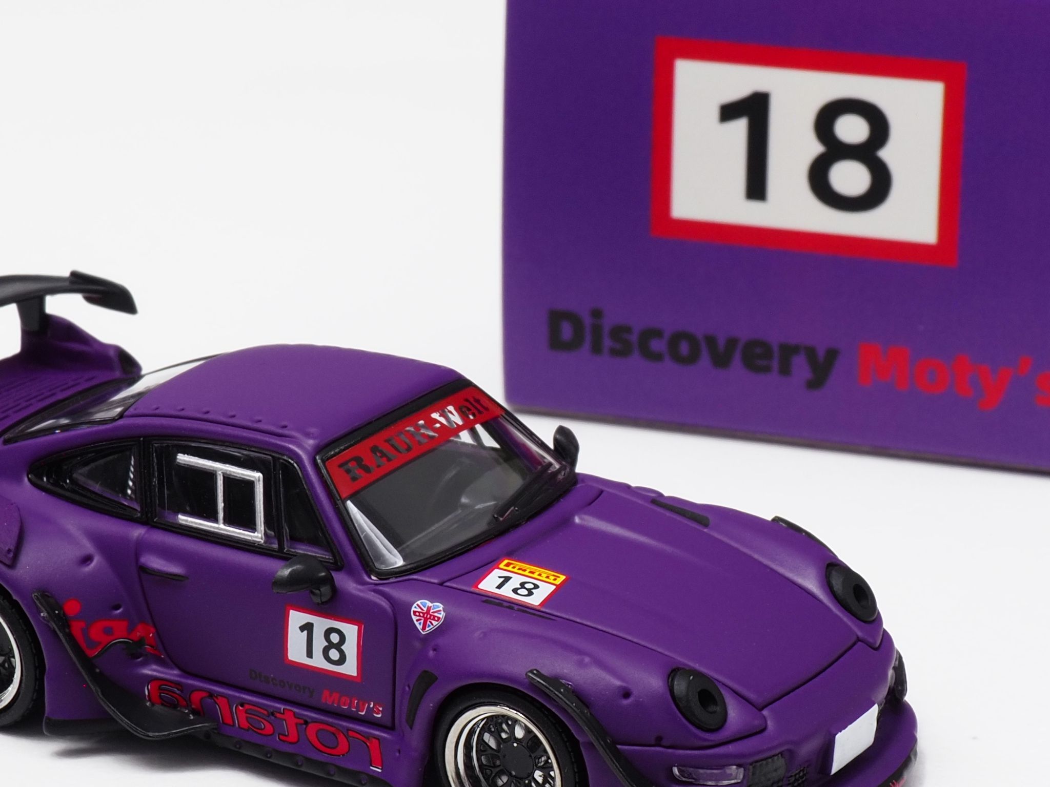 MODEL MODEL 1/64 PORSCHE RWB 993 ROTANA PURPLE_6