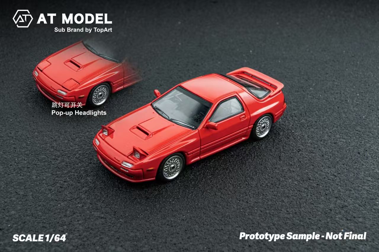 AT MODEL 1/64 MAZDA RX7 FC3S_6