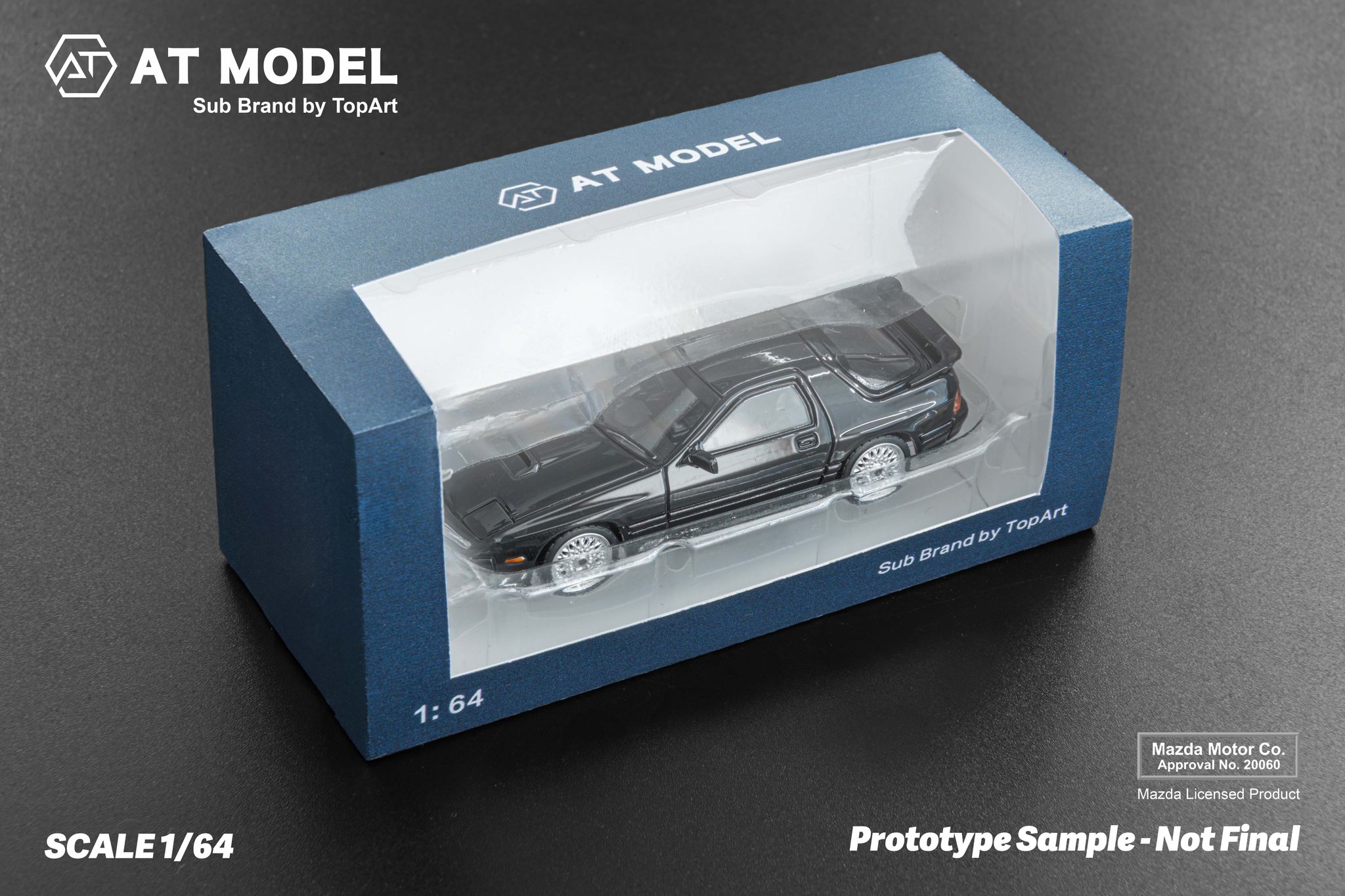 AT MODEL 1/64 MAZDA RX7 FC3S_3