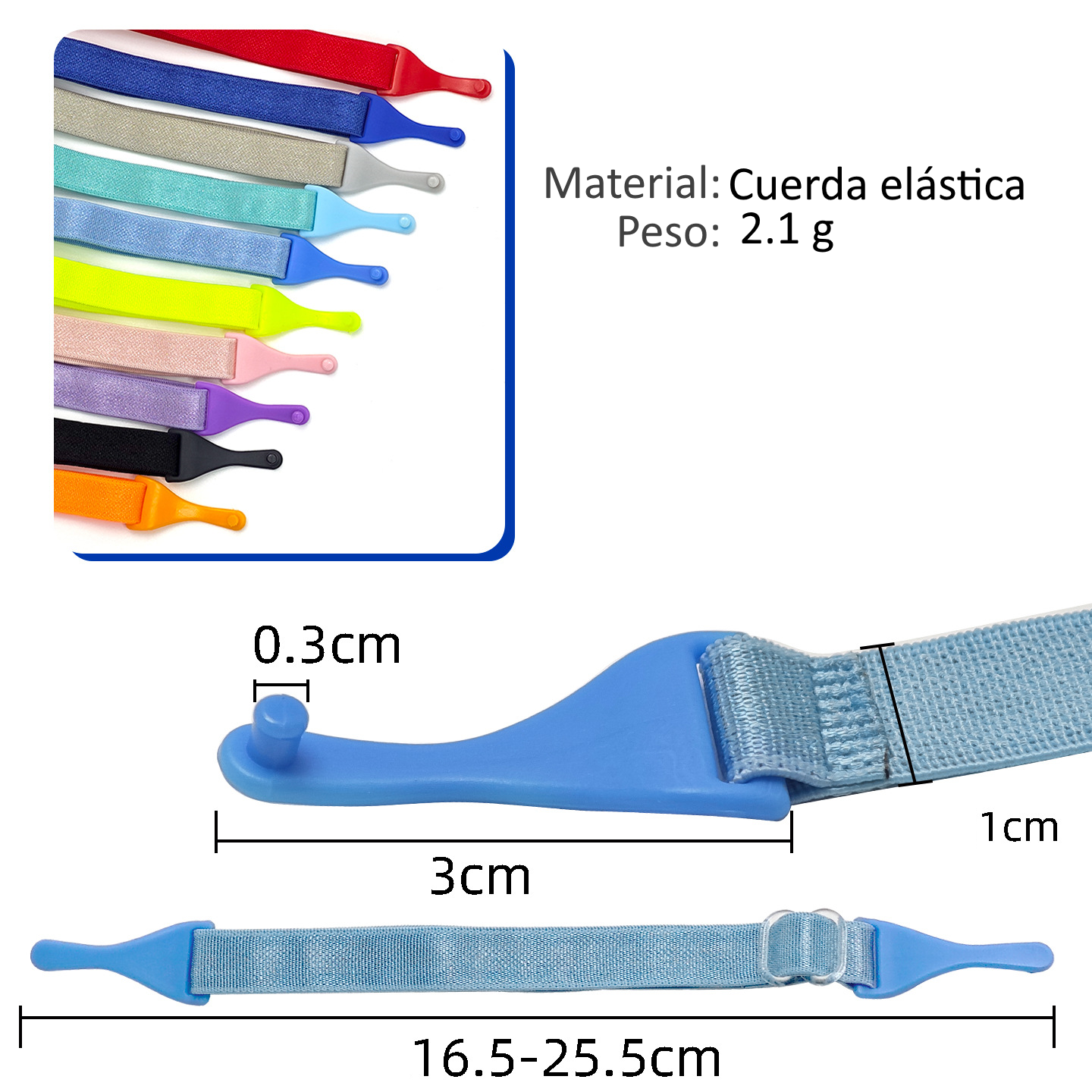 V4 Sujetador elastica ajsutable, para niños_3
