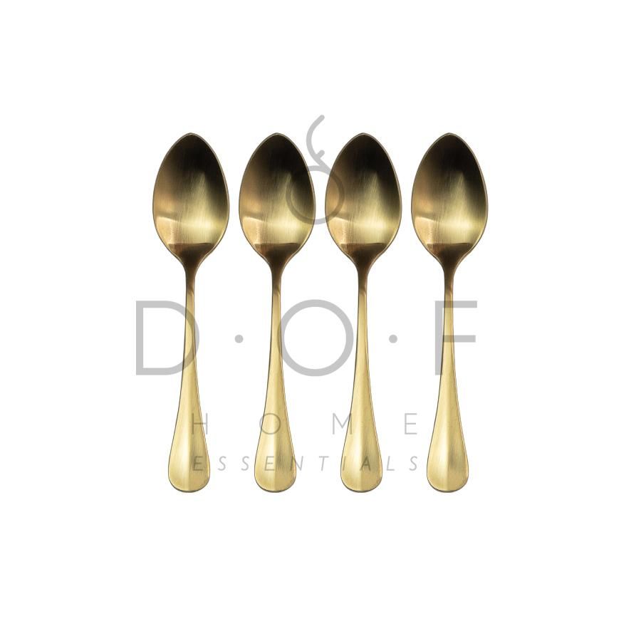 WF JUSTIN TEA SPOON SATIN GOLD SET/4 SENDOK TEH PREMIUM_0
