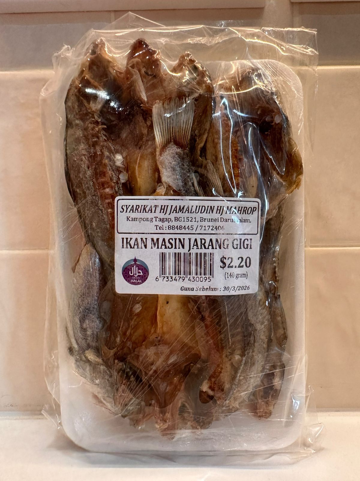 Ikan Masin Jarang Gigi 140G_0