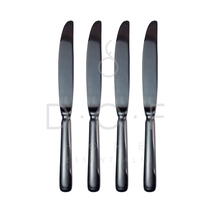 WF JUSTIN DESSERT KNIFE SATIN BLACK SET/4 PISAU KUE PREMIUM_0
