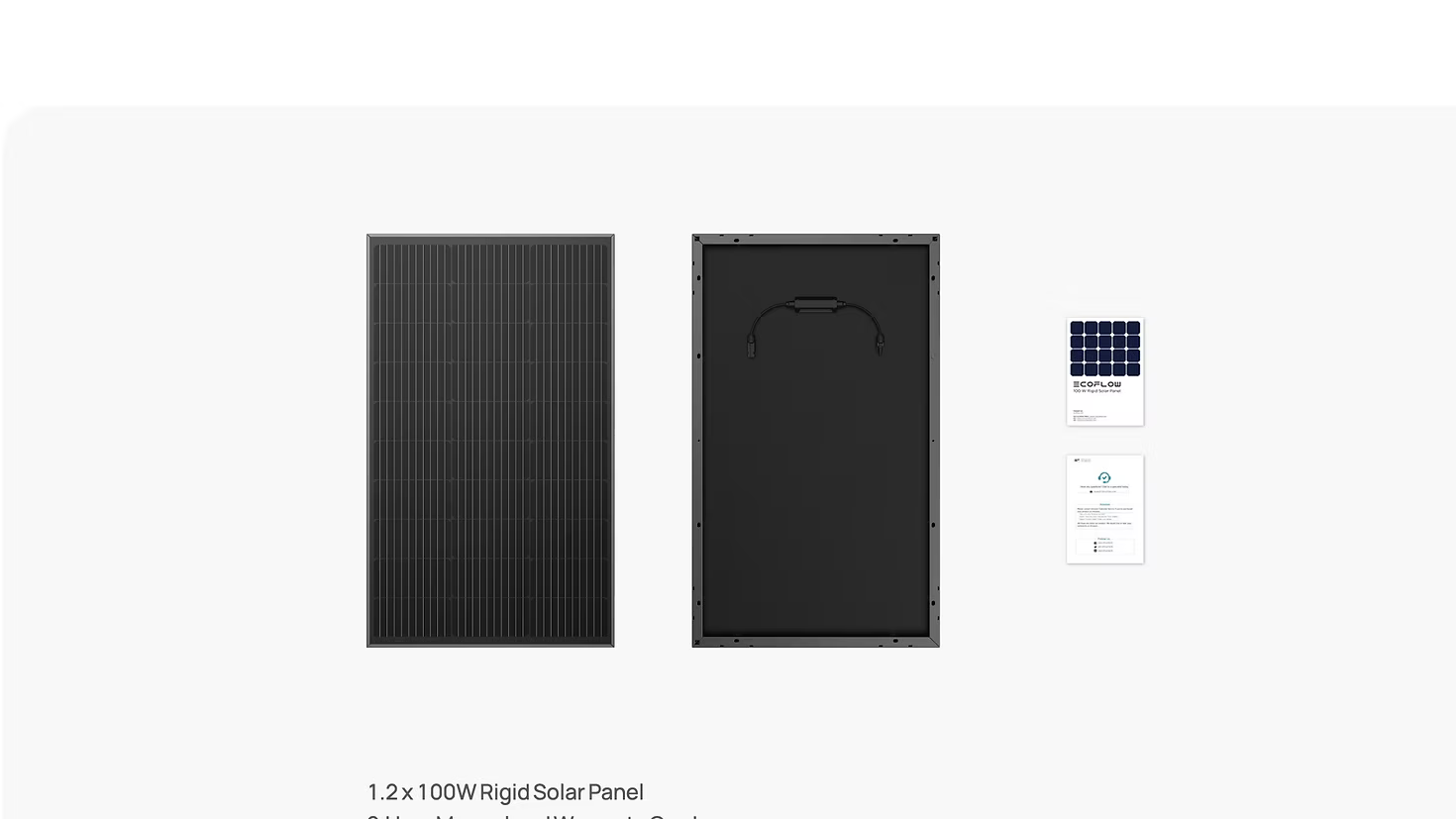 ECOFLOW Rigid 100w Solar Panel_1