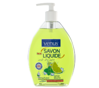 Savon liquide mains Venus – 390ml_0