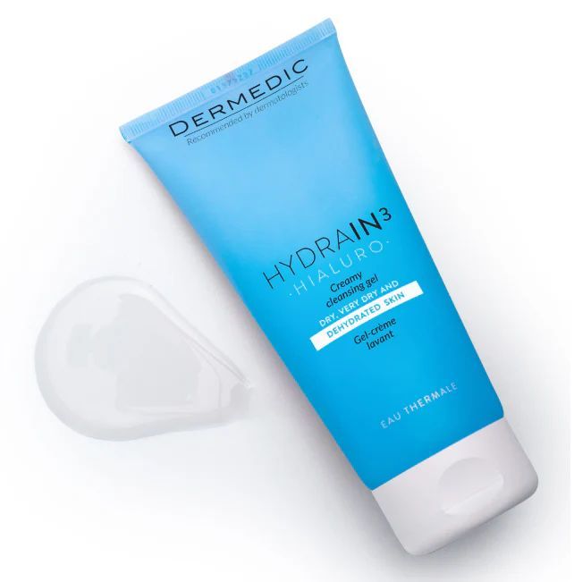 DERMEDIC HYDRAIN3 HIALURO CLEANSING GEL - 200ML | ديرمديك غسول جل للبشرة الجافة و الحساسة - 200 مل_0