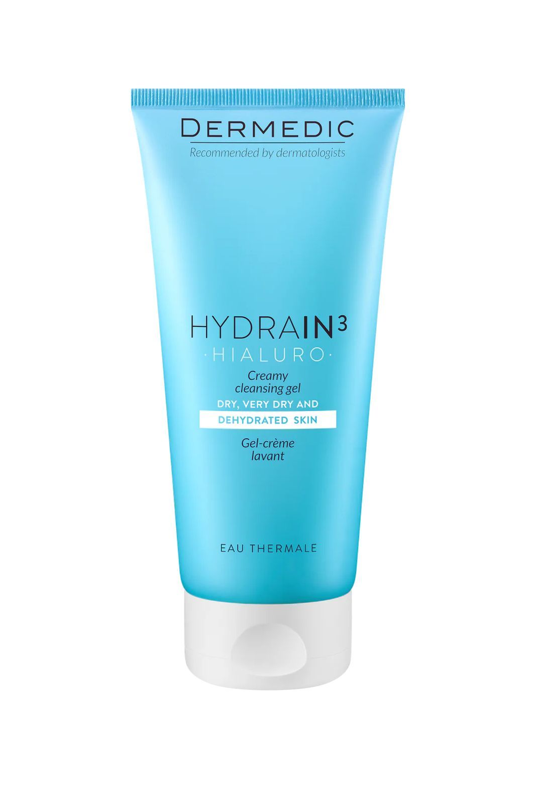 DERMEDIC HYDRAIN3 HIALURO CLEANSING GEL - 200ML | ديرمديك غسول جل للبشرة الجافة و الحساسة - 200 مل_1