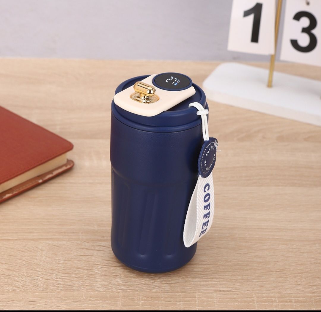 Smart Digital Thermal Bottle 450ml – Stainless Steel Vacuum Flask | Hot & Cold Portable Coffee Mug UAE_16