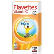 Flavettes ORANGE 500MG 60'S_0