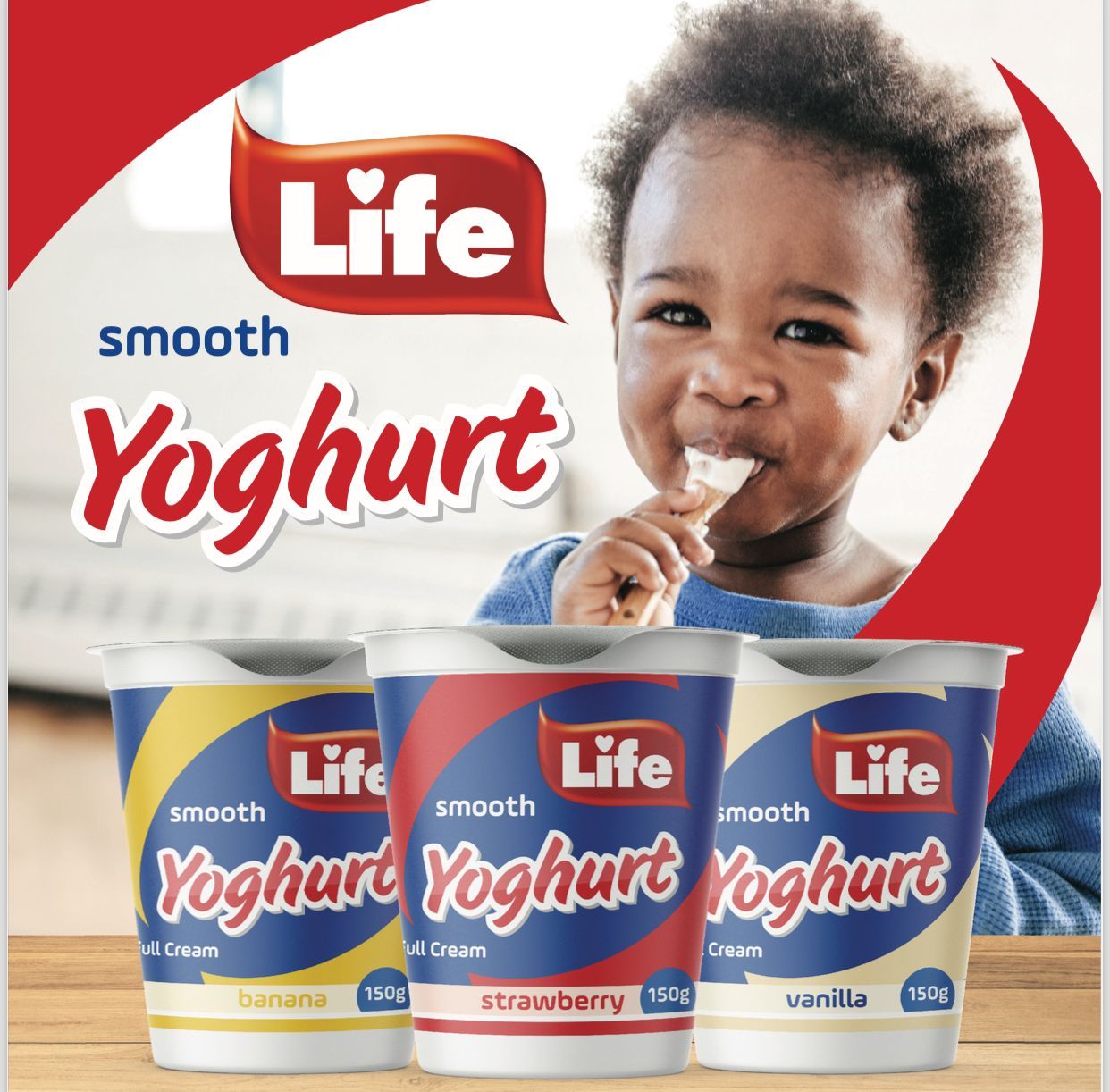 LIFE STRAWBERRY YOGHURT 10X150G_0