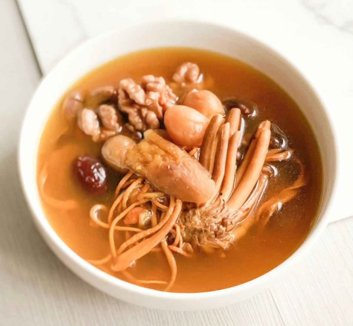 素湯菌茹湯 Vegetarian Mushroom Soup_0