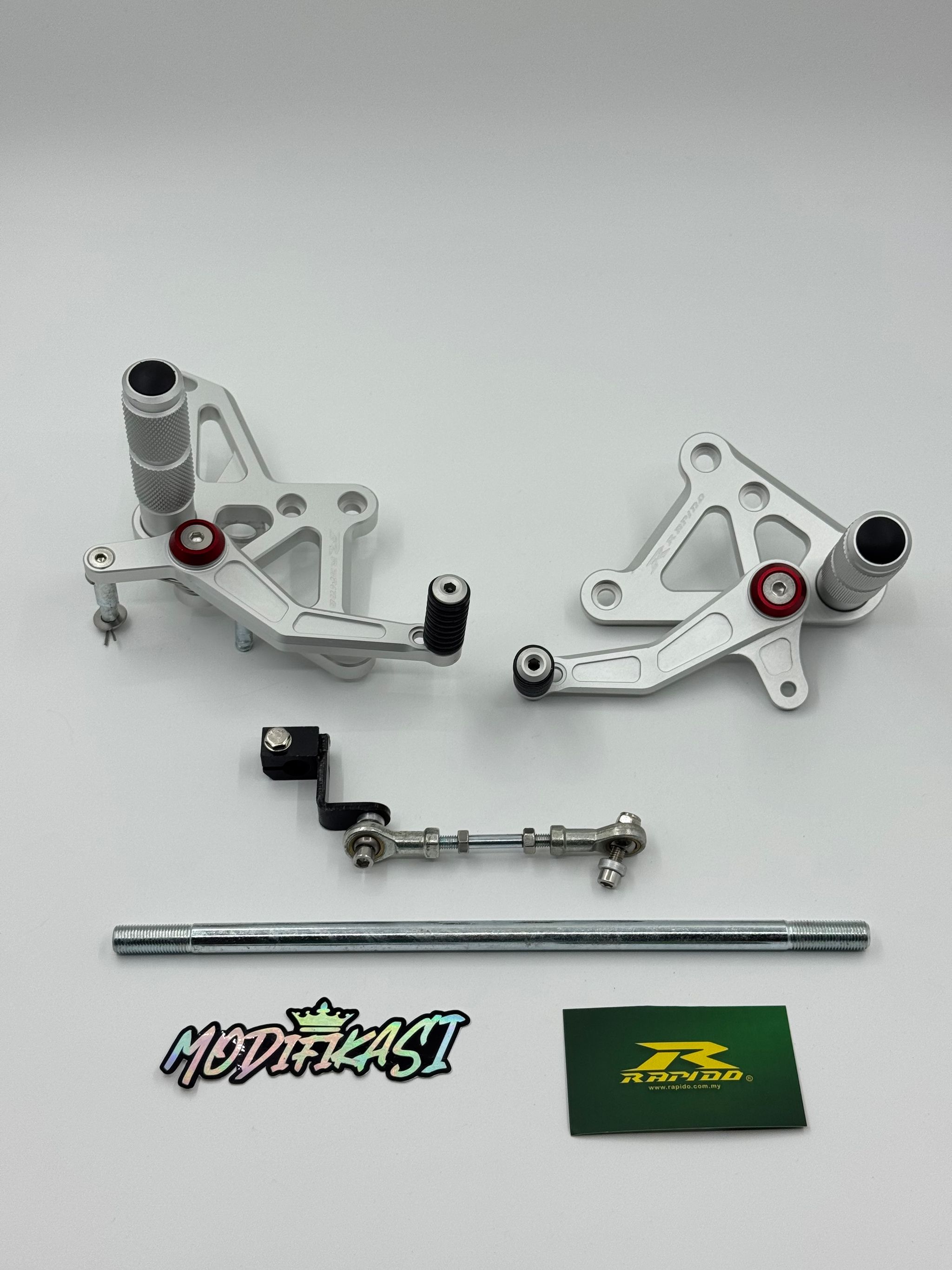 Rapido Single footrest sets_0