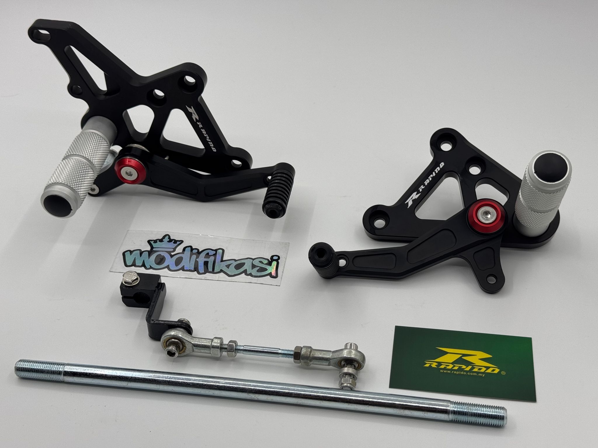 Rapido Single footrest sets_2