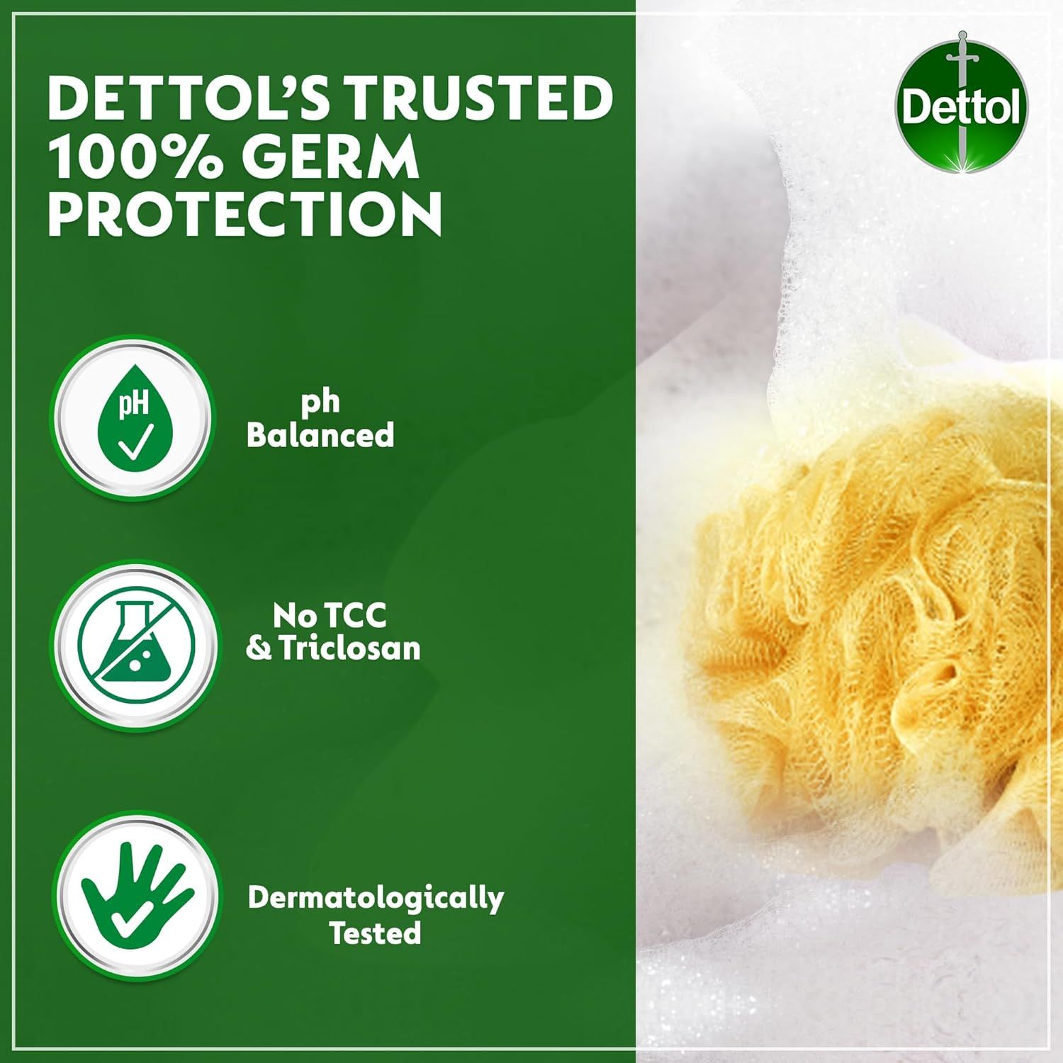 Dettol Fresh Shower Gel & Body Wash, Citrus & Orange Blossom Scent_4
