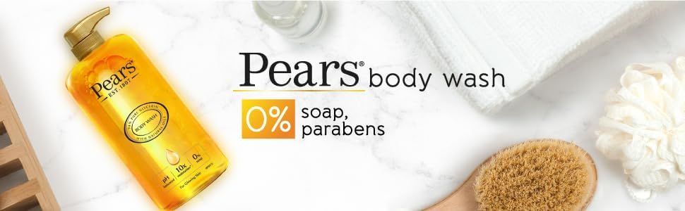 Pears Pure & Gentle Body Wash - Soothing Natural Extracts Shower Gel_3