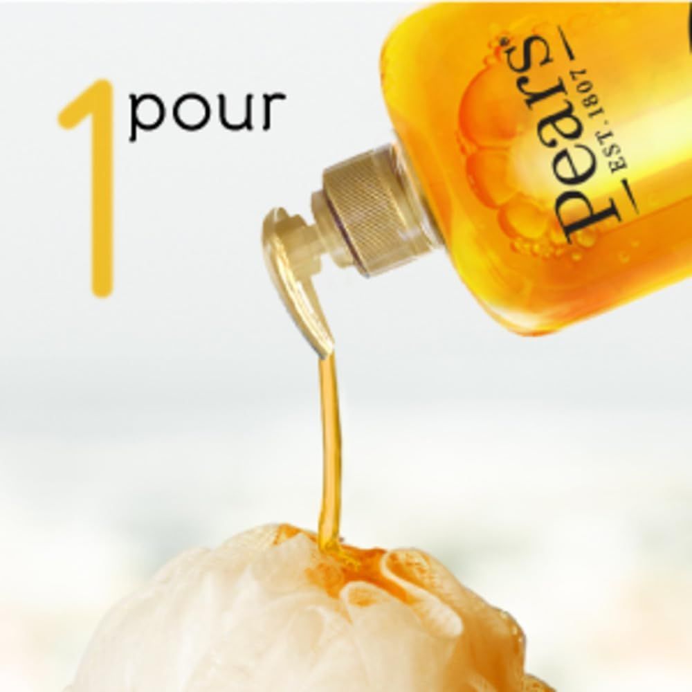 Pears Pure & Gentle Body Wash - Soothing Natural Extracts Shower Gel_4