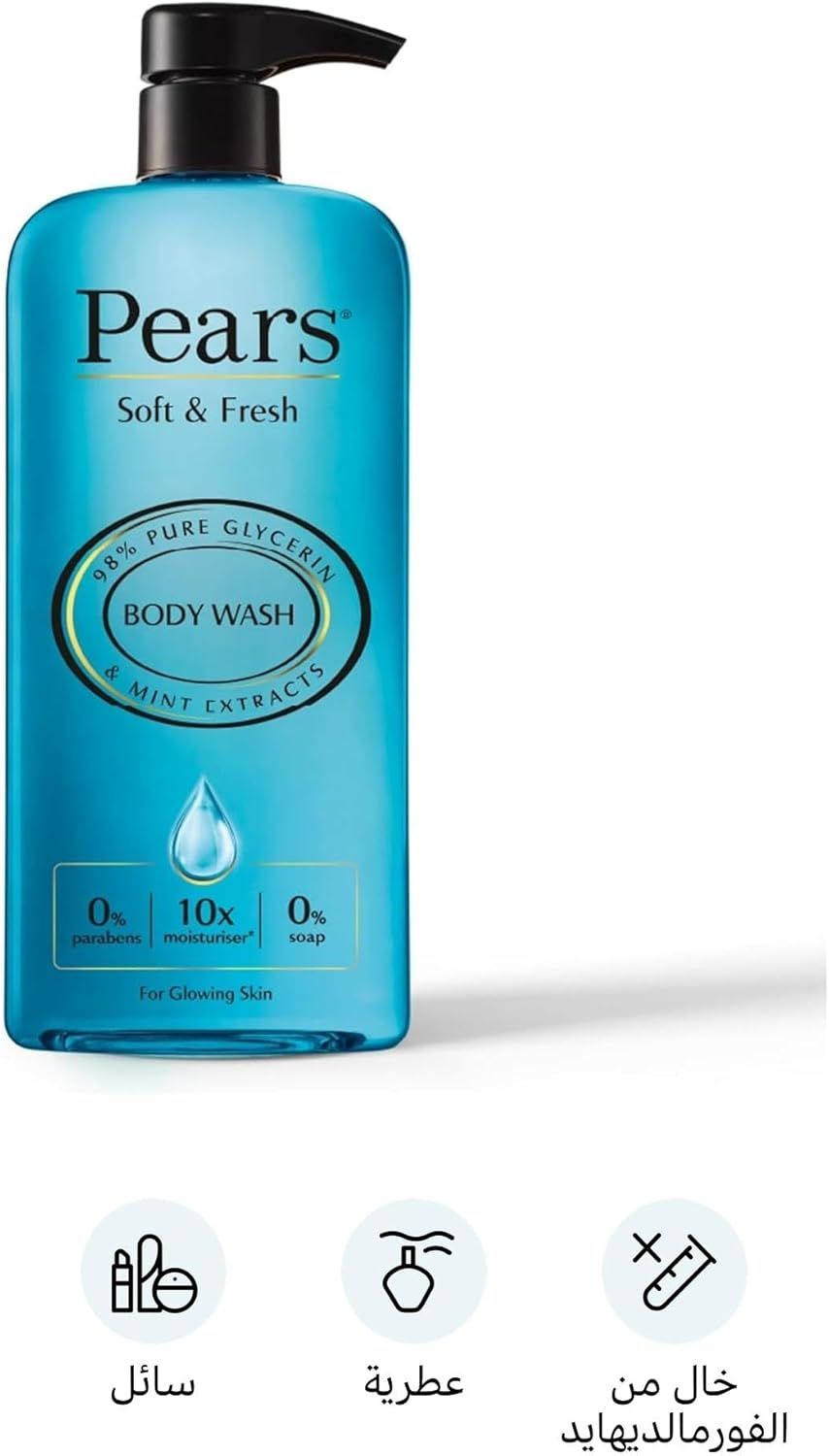 Pears Soft and Fresh Body Wash, 500 ML_1