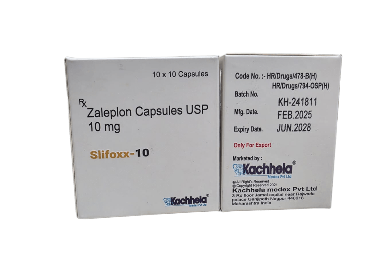 Zaleplon Capsules USP 10mg_0